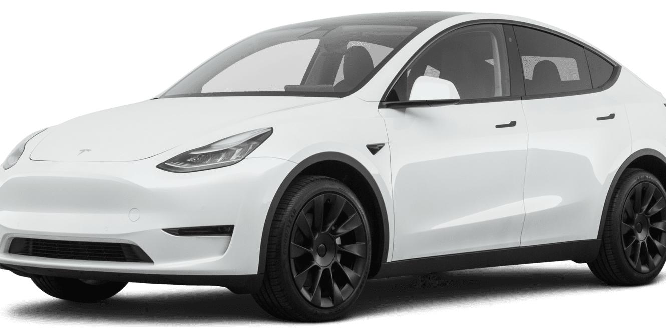 TESLA MODEL Y 2021 5YJYGDEE2MF261339 image